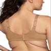 Vanity Fair womens Beauty Back Smoothing Minimizer Bra, Totally Tan, 38DD US view 3
