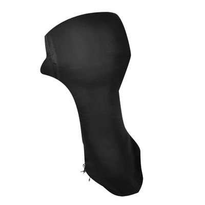 X AUTOHAUX 600D Oxford Cloth Waterproof Motor Full Outboard Boat Engine Cover for 6-15HP Black