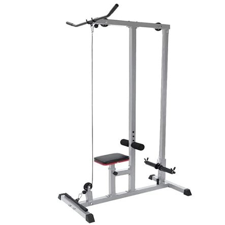 Gym Heavy Duty LAT Pulldown and Low Row Cable Pulley Cable Machine
