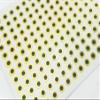 2MM-20MM Fishing Lure Eye Gold Colour 2D Flat Eye Fishing Eyes 2D Holographic Lure Eyes Making Fly Tying Fake Fish Eyes DIY Lifelike Realistic Artificial Holographic Fake Eyes (9MM-184PCS) view 1