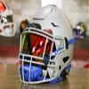 Shoc Zero G Plus Visor for Riddell SpeedFlex Football Helmets  Inferno view 4