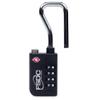 FSDC (Firearm Safety Devices FSDC-TSA687RCB 4 Dial Combination Lock for Luggage, Cases, and Coolers Hardened Steel Shackle, TSA Accepted for Travel Single-Pack view 2