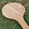 Almencla Wooden Tennis Spoon Sweet Trainer Tennis Racket Practice Batting Accurately Tennis Pointer Improve Responsiveness for Outdoor Indoor-Good Control view 4