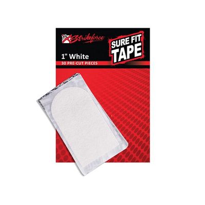 KR Strikeforce Premium Sure Fit Tape White Pack of 30-1 Inch