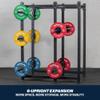Titan Fitness T-3 Series Power Rack Extension Kit, Black 91" Height x 36" Depth, 2x3 11-Gauge Steel Uprights, Bolt-Together Rack Expansion for Home Gym view 4