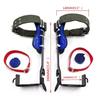 HTTMT- Upgraded Tree/Pole Climber Climbing Spike Kit, Safety Adjustable Belt Lanyard Rope Rescue Belt With 2 Sturdy Gears,Life Adventure,Picking Fruit,Hunting Observation [P/N: ET-OUTDOOR002-A-RAW] view 3