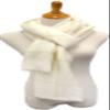 Save On Products Designer Club Windowpane Pleated Super-Soft Scarf & Wrap Ivory view 2