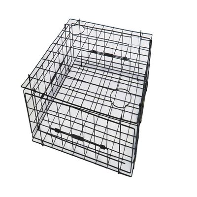 KUFA Sports Crab Trap Crab net Crab Pot (Vinyl Coated Square Crab Trap (28x28x12 H))
