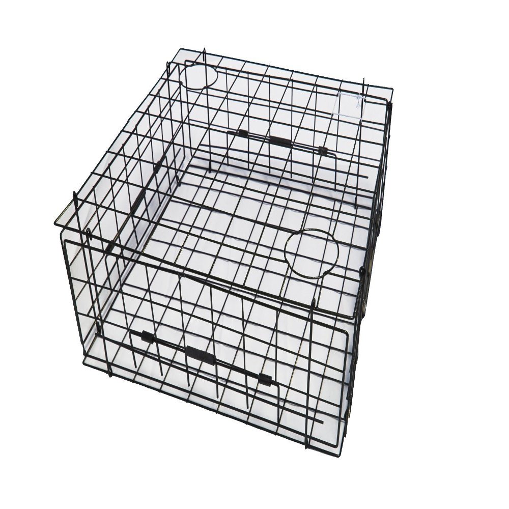 KUFA Sports Crab Trap Crab net Crab Pot (Vinyl Coated Square Crab Trap (28x28x12 H))