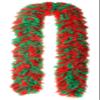 Featherless Super-Sized Faux Feather Boa (Made of Yarn) - U.S. Patent # D814,740. Cut to Length. Made in America (Christmas, XL) view 1