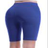 Design by Olivia Women's Basic Solid Active Yoga Biker Shorts Royal Blue M view 3