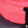 HILASON Braided Flat Cotton Roping Rein Trigger 1" X 7Ft Pink | Horse Racing Barrel Gifts view 2
