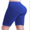 Design by Olivia Women's Basic Solid Active Yoga Biker Shorts Royal Blue S view 1