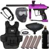 Action Village Kingman Spyder Xtra Heavy Gunner Paintball Gun Package Kit (Gloss Purple) view 1