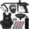 Action Village Kingman Spyder Xtra Heavy Gunner Paintball Gun Package Kit (Gloss Black) view 1