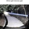 NCRD Bright Adjustable Rechargeable Headlamp Flashlight Torch HeadLamp for Mining Camping Hiking Fishing (Color : Yellow Light) view 3