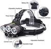 NCRD Headlamp, Rechargeable LED Headlamp, Headlamps for Adults, Rechargeable Waterproof Headlamp, 1000 Lumens, Head Flashlight, 6 Modes for Outdoor, Camping, Running, Fishing view 2