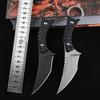 Ccanku C1152 Fixed Blade Knife, D2 Blade G10 Handle EDC Tool Knife for Outdoor Camping Hiking(Silver) view 2