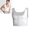 HZXY Gynecomastia Compress Reposition Shaper, Gynecomastia Compression Shirts, Mens Chest Slimming Body Shaper (White,XL)