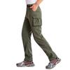 JOMLUN Boy's Fleece Lined Hiking Pants Waterproof Windproof Warm Soft Shell Outdoor Cargo Pants Snow Ski Walking Trousers view 2