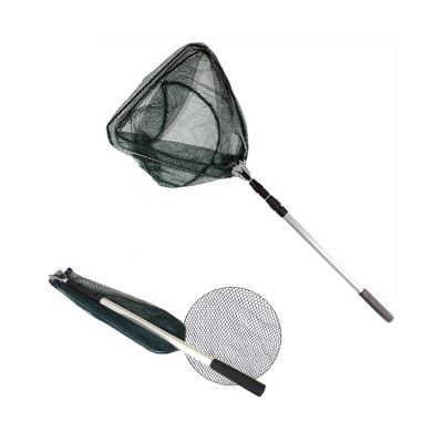 HB1 Table Tennis Ball Collector Telescopic 3-Piece Aluminium Pole Net Ping Pong Ball Picking Up Ball Picker Folding Design,Easy to Carry