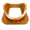 Maritime Nautical Diving Helmet Stand U.S Navy Mark V Scuba Divers Helmet Brown Finish Wooden view 1
