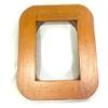 Maritime Nautical Diving Helmet Stand U.S Navy Mark V Scuba Divers Helmet Brown Finish Wooden view 3