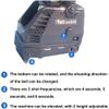 AnEssOil Tennis Ball Machine Tennis Ball Tosser Adjustable&Portable w/Oscillation Ball Launcher Tennis Serving Machine Accurate&Efficient Feed Machine Plug in/Batteries 30 Balls for Adults Children view 2