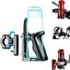 KEWIG Bicycle Water Bottle Holder for Bike & Motorcycle, Adjustable Bike Water Bottle Cages Fit for Diameter 2'' - 3'' Cup, Compatible with Handlebars or Tubes 20mm to 35mm in Diameter view 1
