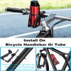 KEWIG Bicycle Water Bottle Holder for Bike & Motorcycle, Adjustable Bike Water Bottle Cages Fit for Diameter 2'' - 3'' Cup, Compatible with Handlebars or Tubes 20mm to 35mm in Diameter view 4