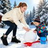 Alicegana Womens Snow Boots Winter: Warm Fur Lined Ankle Booties Waterproof Non Slip Snow Shoes for Outdoor Walking view 3