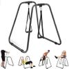 Adjustable Dip Bar, Dip Station Portable Functional Fitness Bar view 1