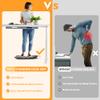 Trobing Standing Desk Mat Balance Board with Rollerball, Wooden Wobble Anti Fatigue Mat Balance Board for Standing Desk, Home Office Non-Slip Comfort Floor Mat to Relieve Foot, Knee, and Back Pain view 2