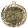 10 Pack of Perfect Attendance Gold Medals Trophy Award with Neck Ribbons MS2 view 2