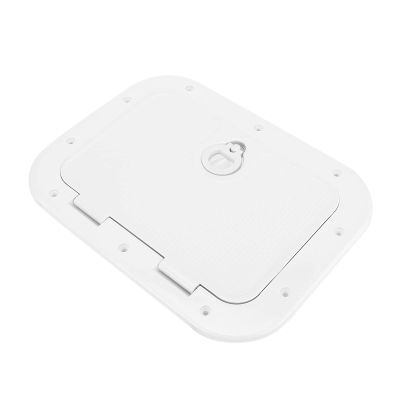 Yctze Boat Deck Access Hatch 375x280mm Detachable Storage Box Cover Lid for RV Motorhome Yacht Boat Deck Access Hatch