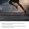 Agility Ladder Speed Agility Training Set, Include 3m Adjustable Agility Ladder/1 Resistance Parachute, for Sprint Running Football Training view 2