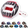 Oral Mart Football Lip Guard Mouthpiece 2.0 (Black Vampire Fangs) Pacifier Football Mouth Guard view 1