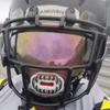 Oral Mart Football Lip Guard Mouthpiece 2.0 (Black Vampire Fangs) Pacifier Football Mouth Guard view 3