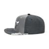 Mitchell & Ness Chicago Bulls Day 5 Grey Snapback Cap Kappe Basecap view 2