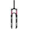 LYYCX Bike Suspension Forks 26/27.5/29 Inch Travel 130mm, Rebound Adjust 1-1/8" Straight/Tapered Tube QR 9mm Accessories Lightweight Disc Brake Front Forks(Straight Manual,26 inches) view 1