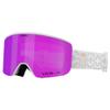 Giro Ella Asian Fit Ski Goggles - Snowboard Goggles for Women - White Limitless Strap with Vivid Pink/Vivid Infrared Lenses view 1