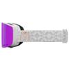 Giro Ella Asian Fit Ski Goggles - Snowboard Goggles for Women - White Limitless Strap with Vivid Pink/Vivid Infrared Lenses view 2