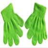BaiX Toddler Boys and Girls Winter Knitted Writing Gloves, 1-3 Years Old (Green)