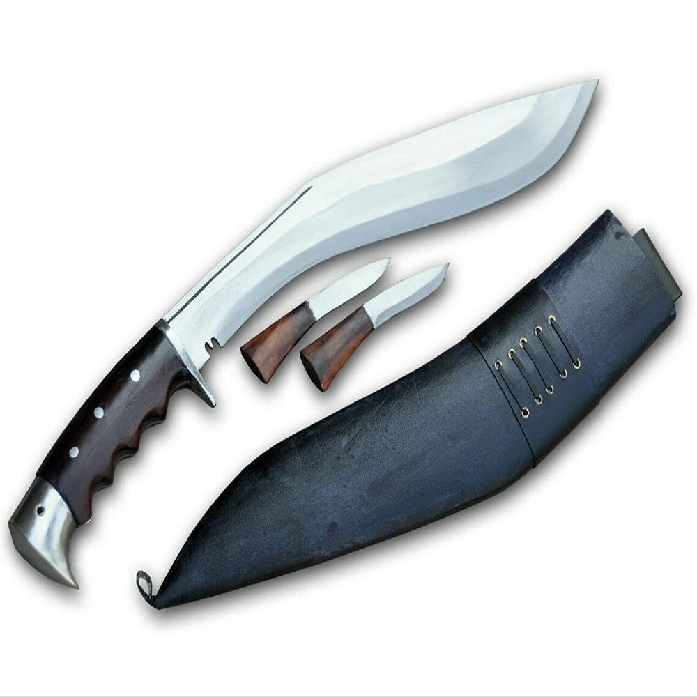 EGKH-16 Inches American Eagle Gripper Handle Kukri -Hamd Made Kukri Knife-Authentic Hand Forged Full Tang Guard Handle Blade Forged in Nepal