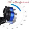 zhanghong Headlamp Rechargeable Flashlight, USB Rechargeable Led Headlamp, Multiple Function Super Bright Head Lamp Flashlight view 4