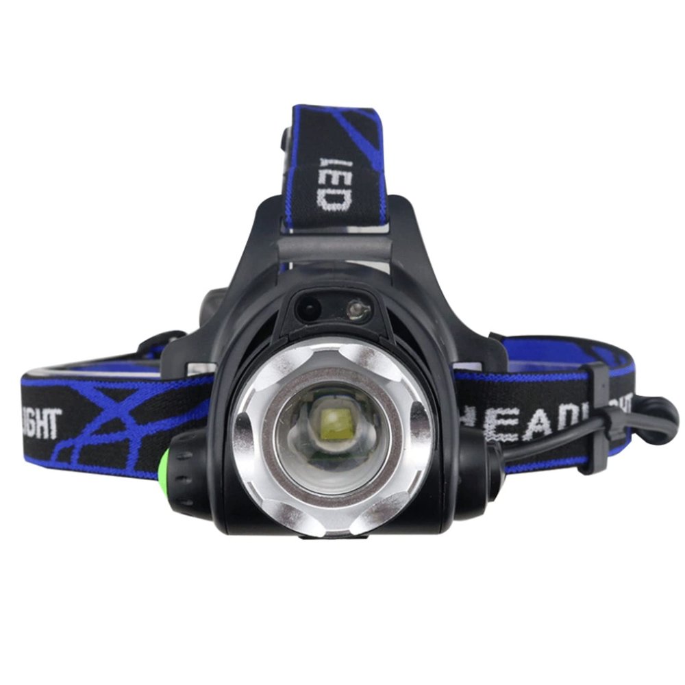 zhanghong LED Headlamp Led 10w Ir Sensor Headlights Waterproof Aluminium Zoom Adjustable Head Lamp Work Light Outdoor Lamp