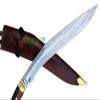 EGKH 15 Limbuwan Khukuri Traditional Knife Hand Forged Kukri Knife Handmade in Nepal High Carbon Steel Rosewood Handle view 3