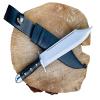 EGKH -12 Inches Custom Double Guard Handle Bowie Knife- Outdoor Hunting Survival Knife, Full Tang Hand Forged Knife- Handmade in Nepal. view 1