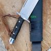 EGKH -12 Inches Custom Double Guard Handle Bowie Knife- Outdoor Hunting Survival Knife, Full Tang Hand Forged Knife- Handmade in Nepal. view 2