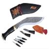 EGKH-10.5" Ganjawal Traditional Khukuri-Very attractive khukuri - Himalayan Kukri Nepal-Dragon Engraved Khukuri - Historical Khukuri view 1